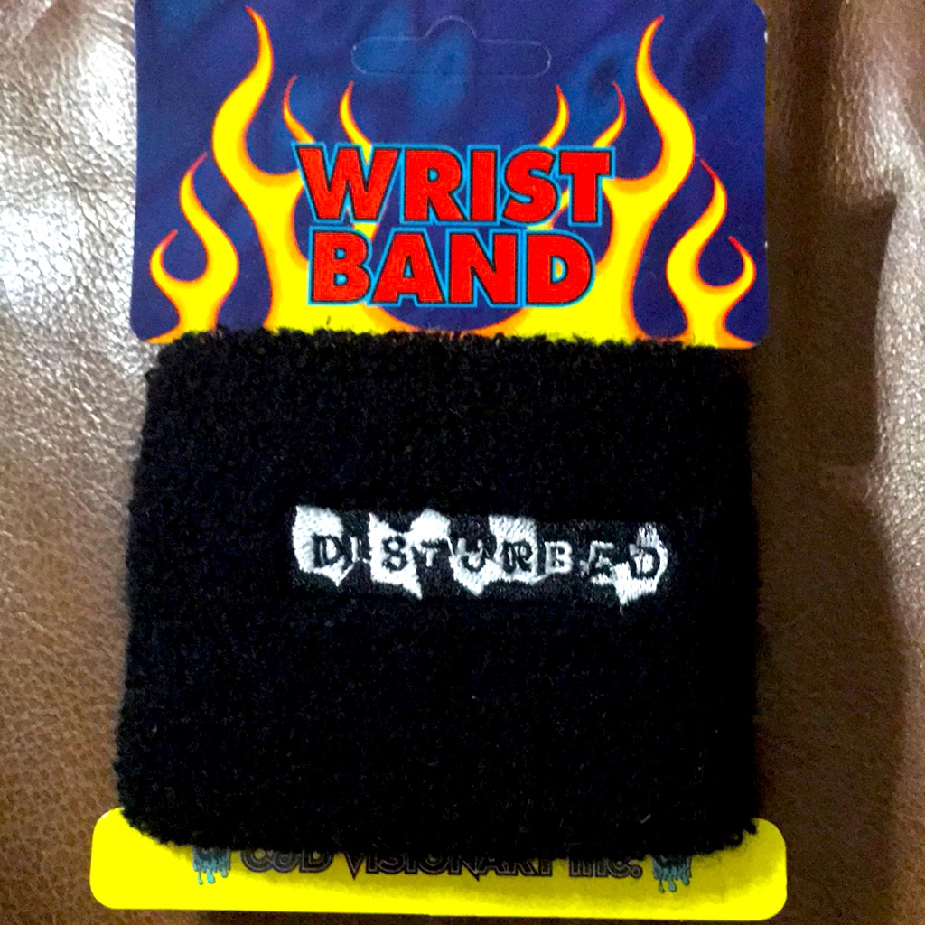 Year2000Rare CollectibleDisturbedEmb Wristban Year2000Rare CollectibleDisturbedEmb Wristban